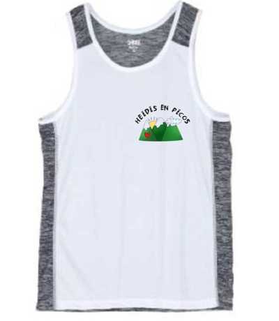 Camiseta Heidis bicolor de tirantes anchos.
