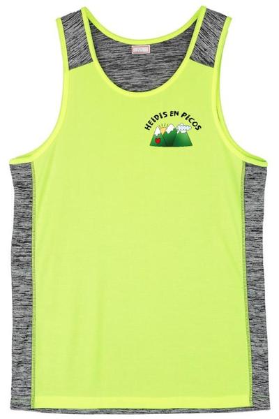 Camiseta Heidis bicolor de tirantes anchos.