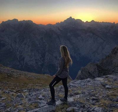 Collado Jermoso. Atardeceres espectaculares en Picos de Europa
