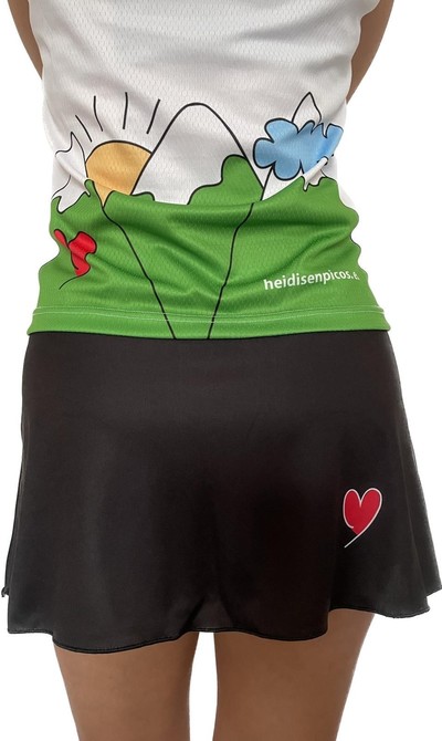 FALDA -PANTALÓN TÉCNICA Heids En picos