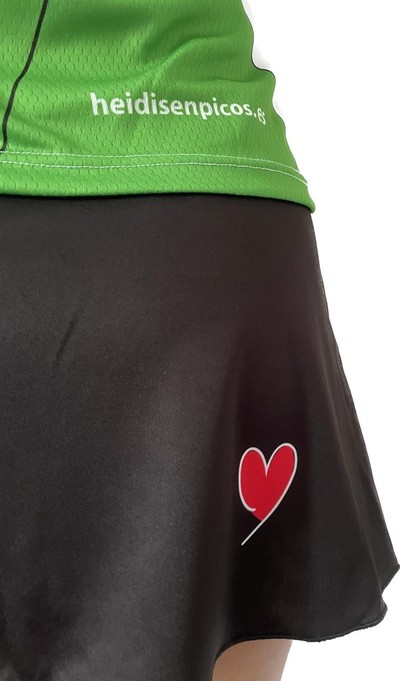 FALDA -PANTALÓN TÉCNICA Heids En picos