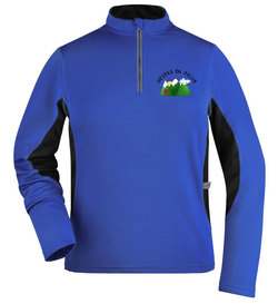 Manga Larga Azul talla M