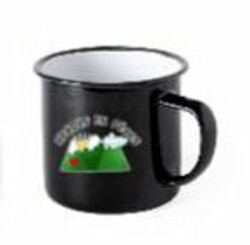 TAZAS VINTAGE HEIDIS EN PICOS NEGRA