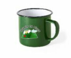 TAZA VINTAGE HEIDIS EN PICOS VERDE