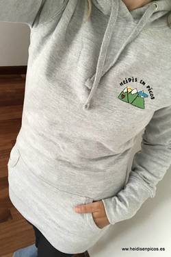 Sudadera o Vestido GRIS CLARO TALLA XS